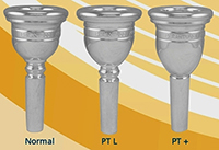 Perantucci Tuba Mouthpiece Shell Sizes